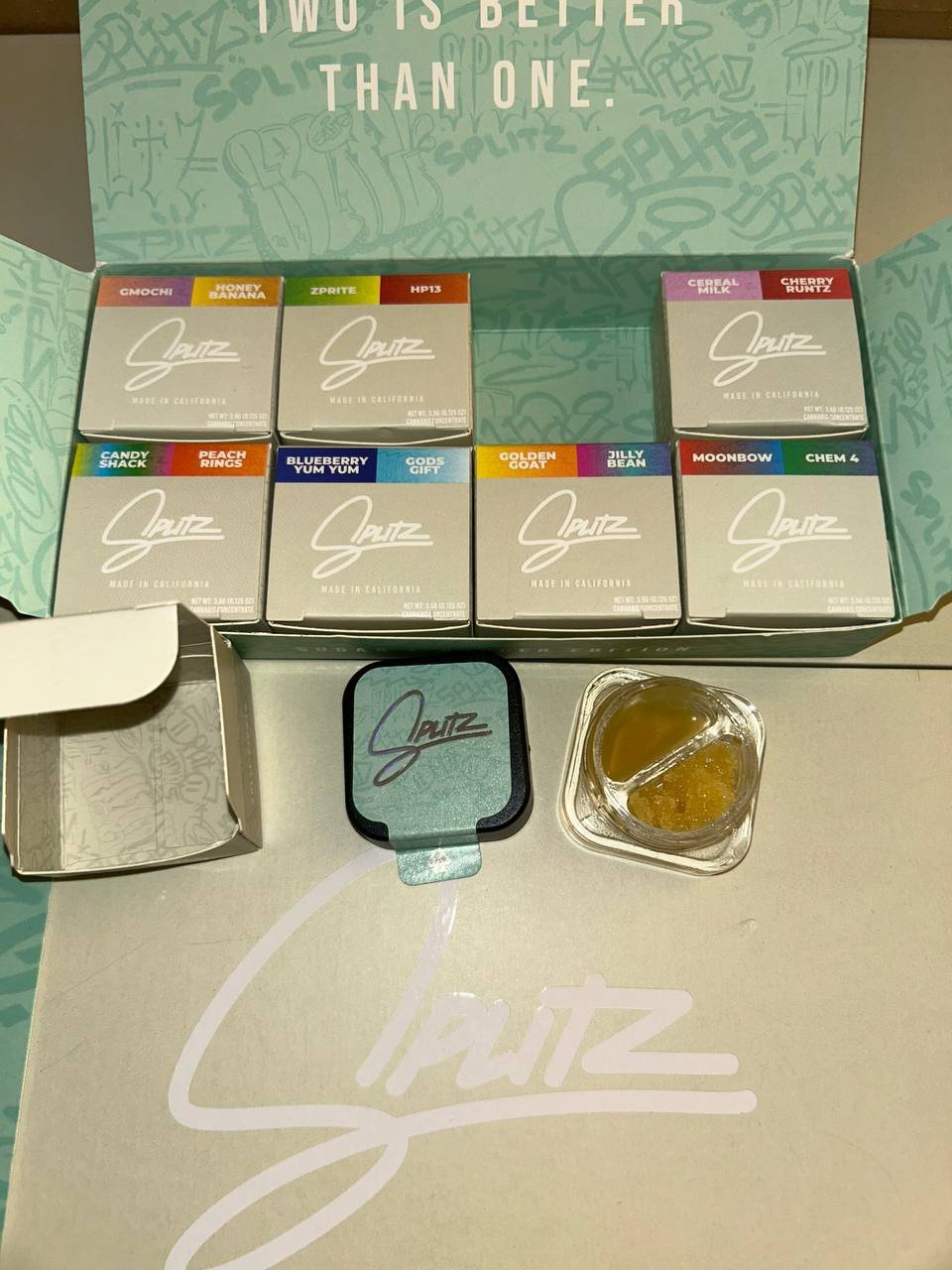 Splitz sugar / badder